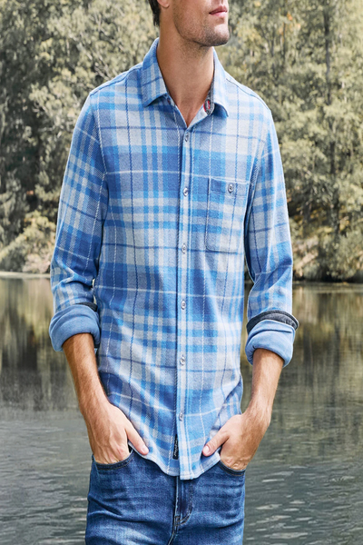 Rexford Hero Knit Flannel Shirt