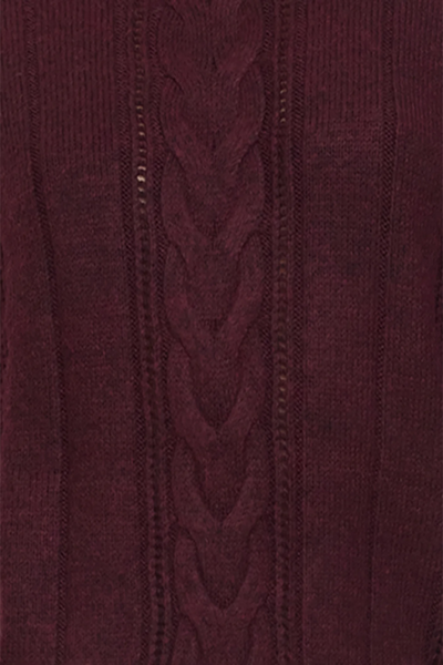 Opal Cable Turtleneck Sweater