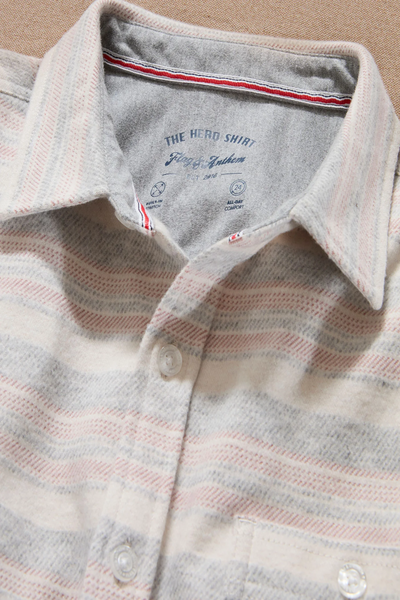 Luverne Striped Hero Knit Flannel