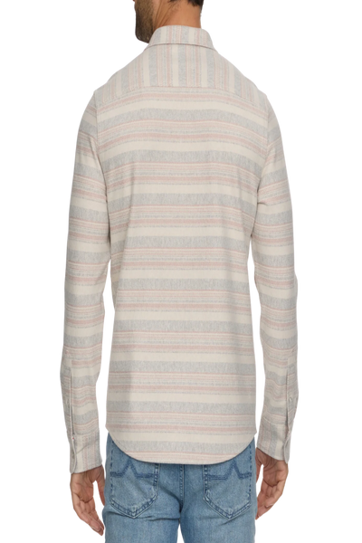 Luverne Striped Hero Knit Flannel