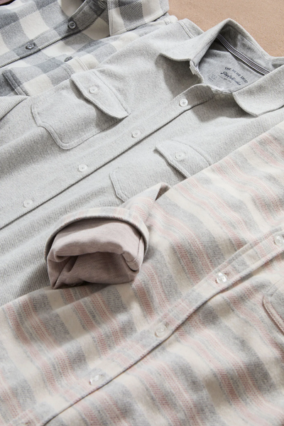 Luverne Striped Hero Knit Flannel