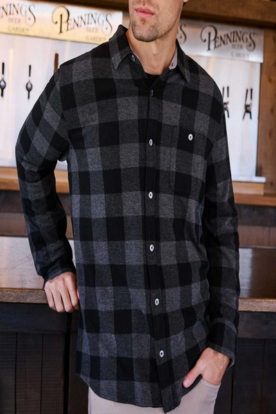 Thatcher Hero Knit Flannel Shirt