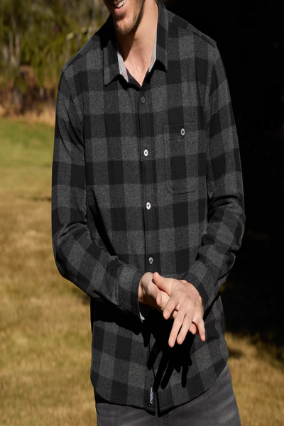 Thatcher Hero Knit Flannel Shirt