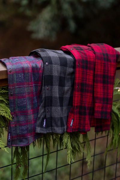Thatcher Hero Knit Flannel Shirt