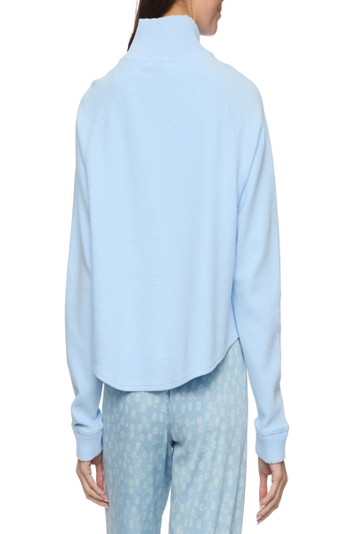 Adriana Snap Front Washed Pullover
