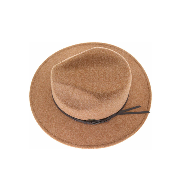 C.C Hitch Knot Trim Vegan Fabric Panama Hat