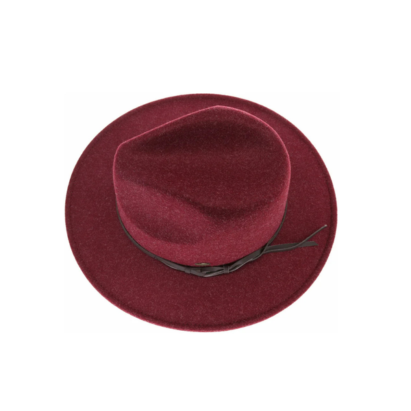 C.C Hitch Knot Trim Vegan Fabric Panama Hat