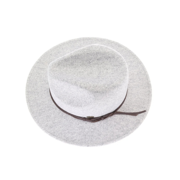 C.C Hitch Knot Trim Vegan Fabric Panama Hat