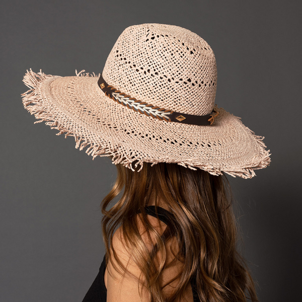 Claudia Wide Brim Straw Hat