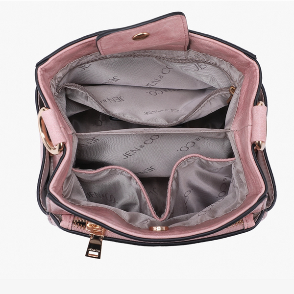 Jen & Co Jeanne Square Bucket Bag