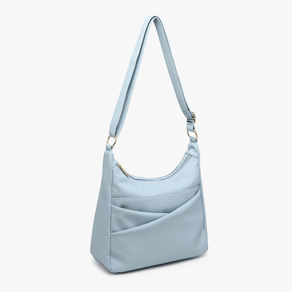 Lillian Dual Zip Compartment Crossbody