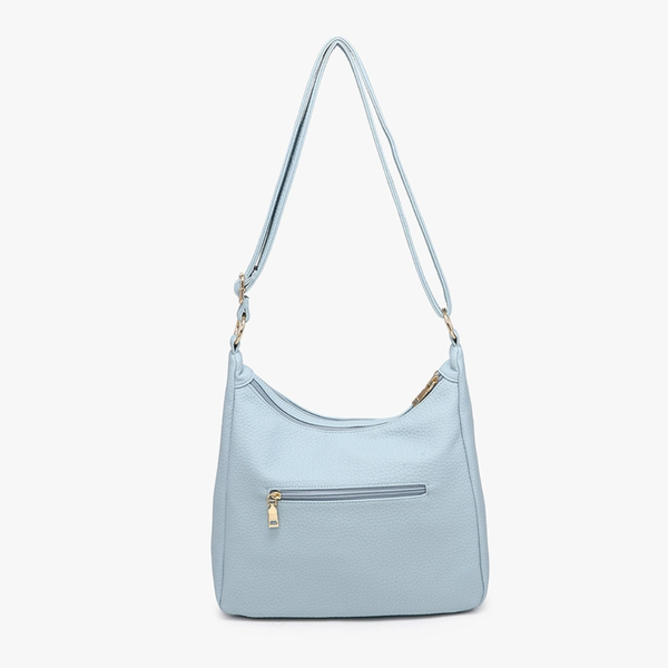 Lillian Dual Zip Compartment Crossbody
