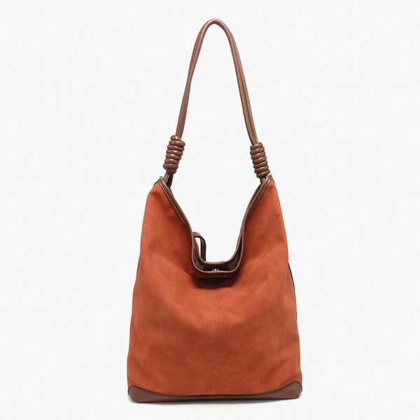 Jen & Co Harper Distressed Hobo