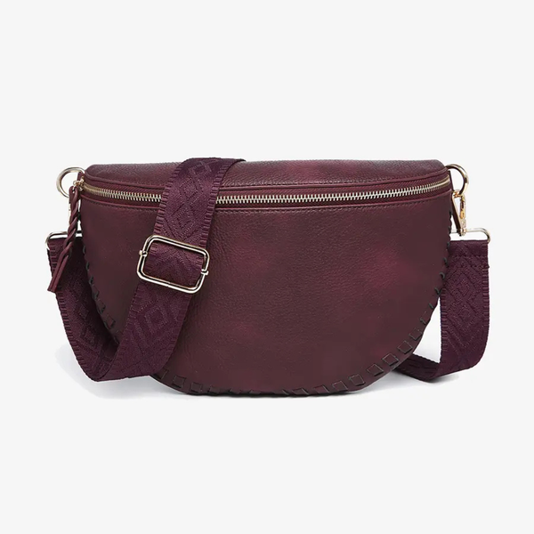 Jen & Co Janae Whipstitch Crossbody/Sling Bag