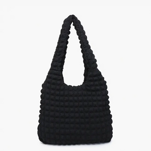Jen & Co Georgia Quilted Puffy Hobo