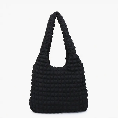 Jen & Co Georgia Quilted Puffy Hobo