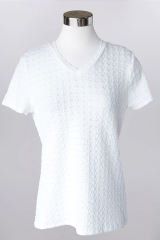 Wave Ripple Textured Top