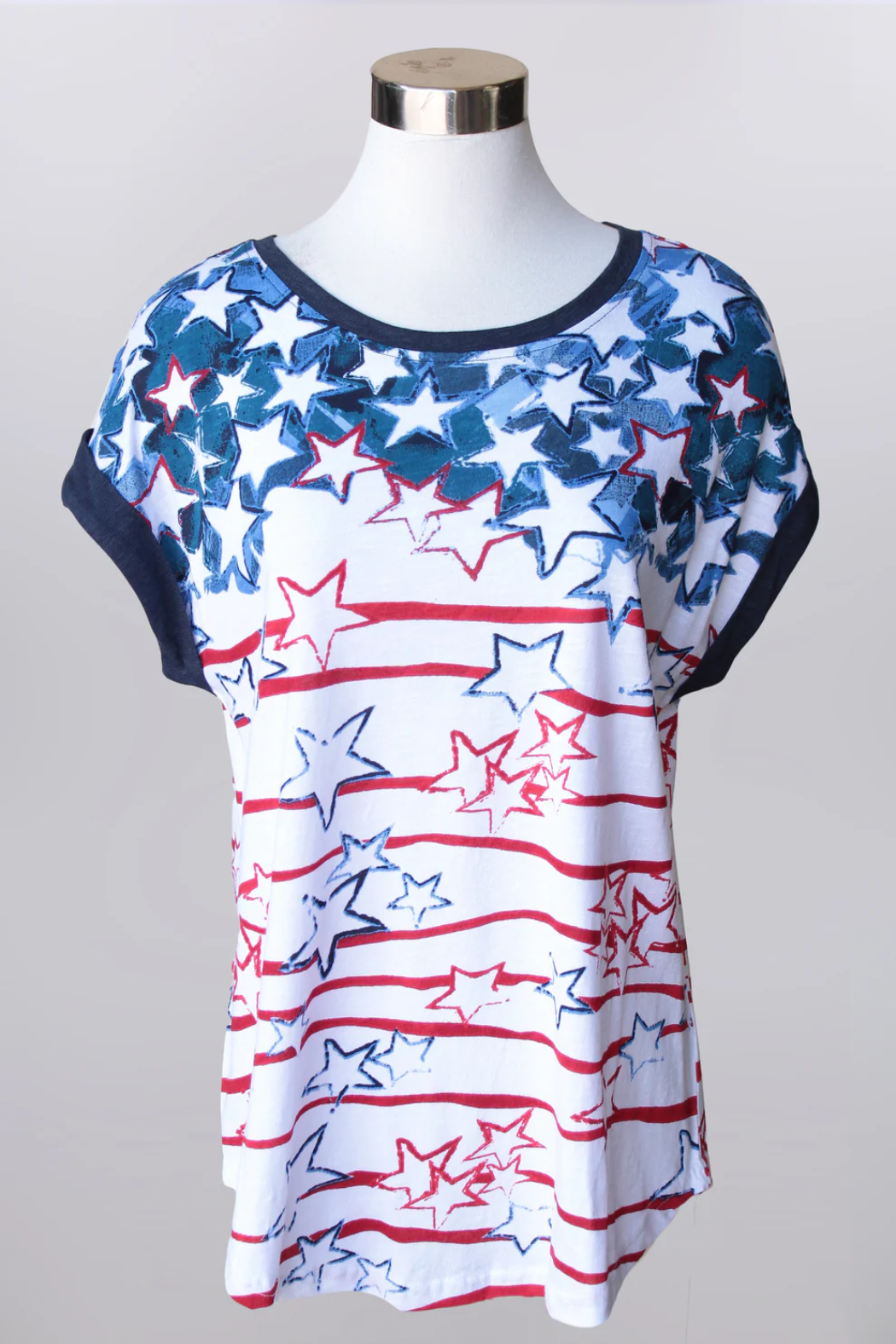 All The Stars Star Print Top