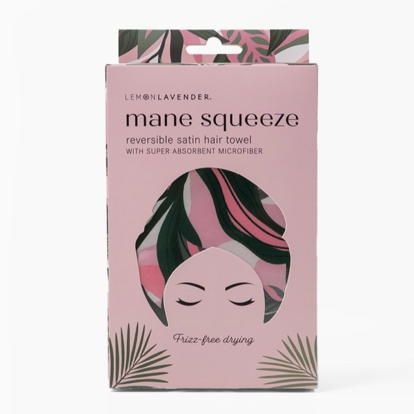 Mane Squeeze Reversible Satin Hair Towel