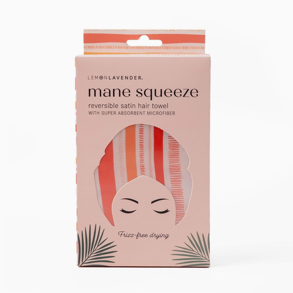 Mane Squeeze Reversible Satin Hair Towel
