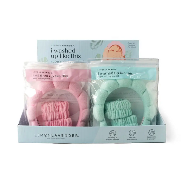Lemon Lavender I Washed Up Like This Super Soft Dryband Set