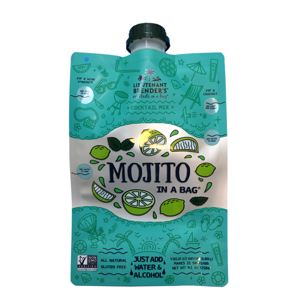 Lieutenant Blender's Cocktail Mixes - Mojito in a Bag