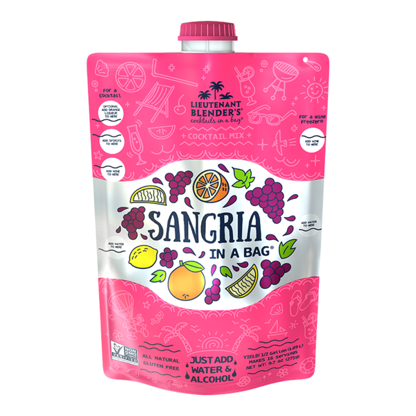 Lieutenant Blender's Cocktail Mixes - Sangria in a Bag