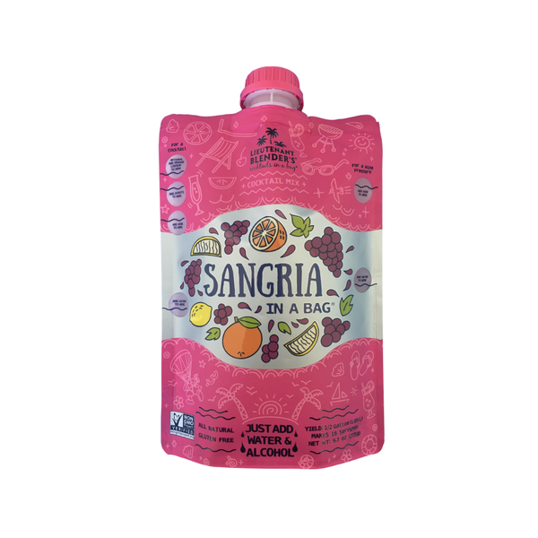 Lieutenant Blender's Cocktail Mixes - Sangria in a Bag