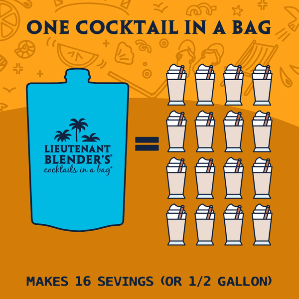 Lieutenant Blender's Cocktails Mixers - Pumpkin Spice in a Bag