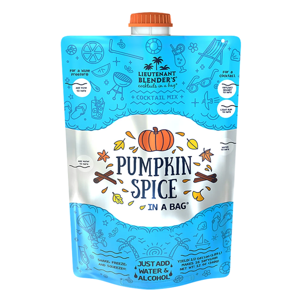Lieutenant Blender's Cocktails Mixers - Pumpkin Spice in a Bag