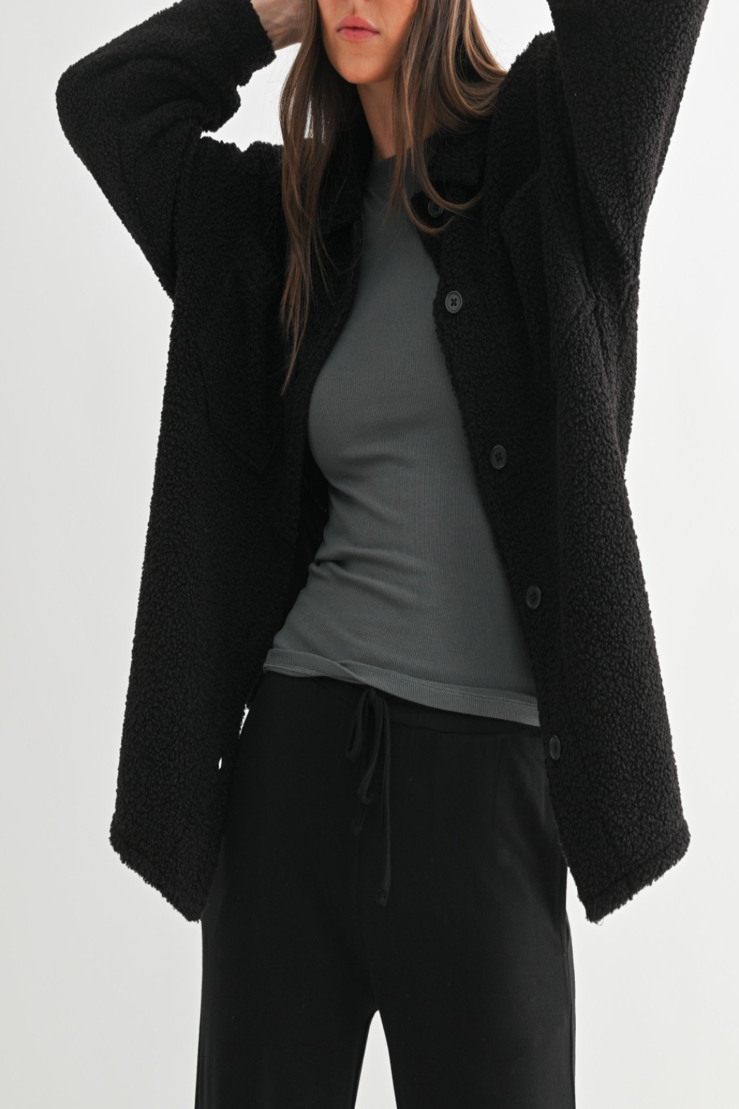 Frostline Sherpa Shacket