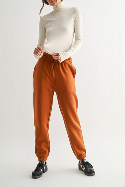 River Rhythms Micro Rib Turtleneck Top