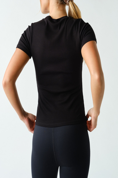 Essential Micro-Ribbed Top