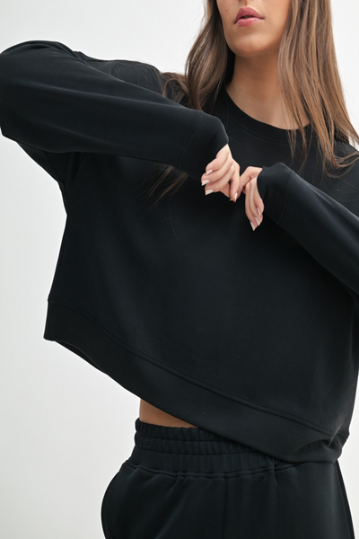 Bounce Back Dropped Shoulder Sweatshirt