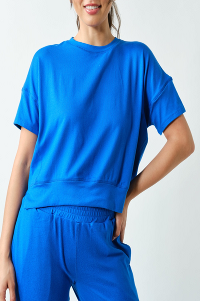 Malibu Brushed Hacci Dolman Top