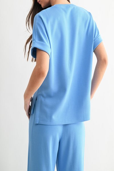 Champion Luxe Sand Wash Rib Lounge Tee