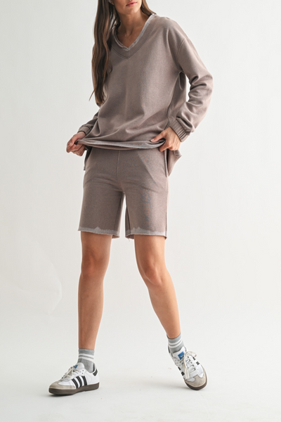 Remember Boxy Brushed Fleece Sweatshirt