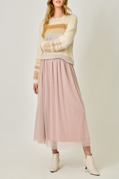 Big Dream Color Blocked Stripe Sweater