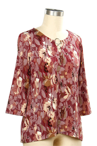 Horizon Floral Print Top