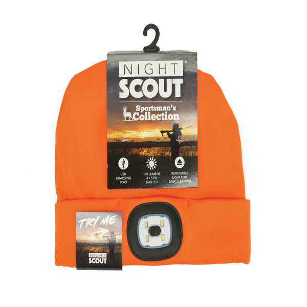 Night Scope: Sportman's Collection Orange Night Scope Hat