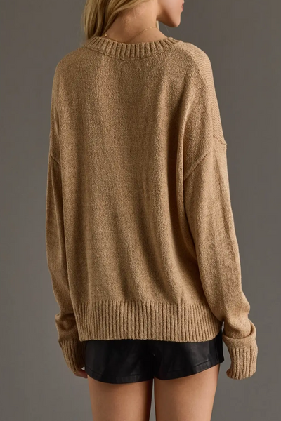 Coffee Weather Knit Sweater
