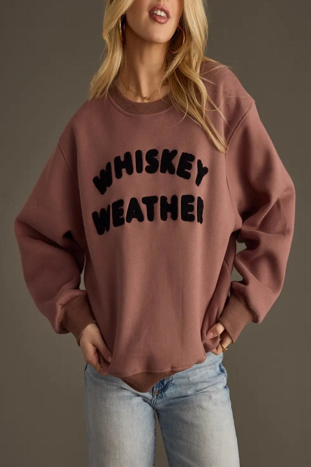 Whiskey Weather Pullover Sweatshirt