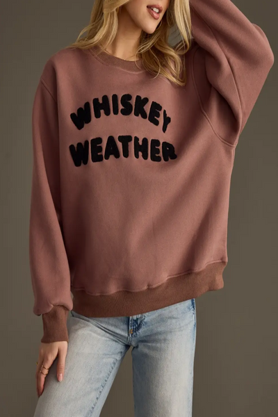 Whiskey Weather Pullover Sweatshirt