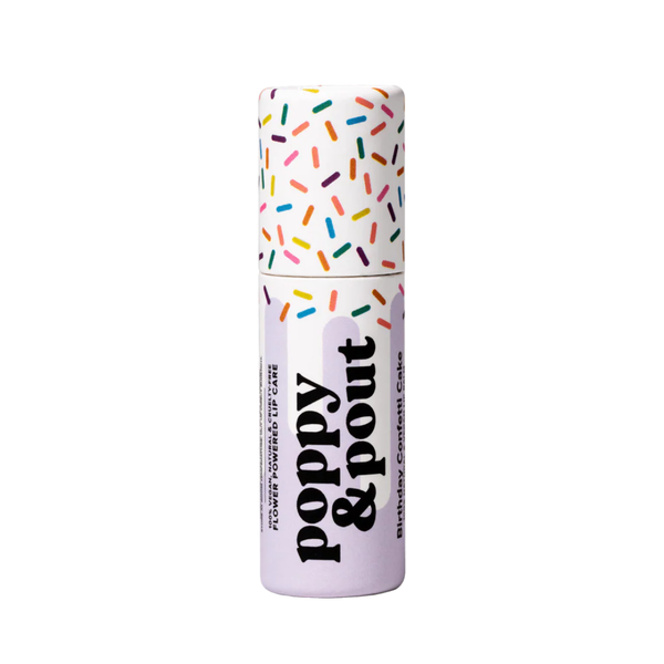 Poppy & Pout: Birthday Confetti Cake Lip Balm
