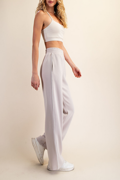 Mackinac Modal Poly Piping Straight Leg Pant