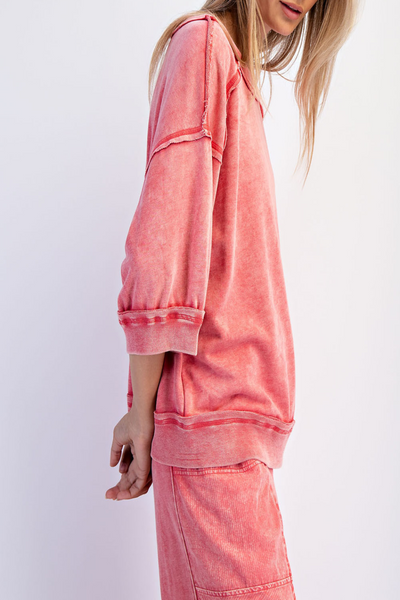 Aperture Mineral Washed Terry Top