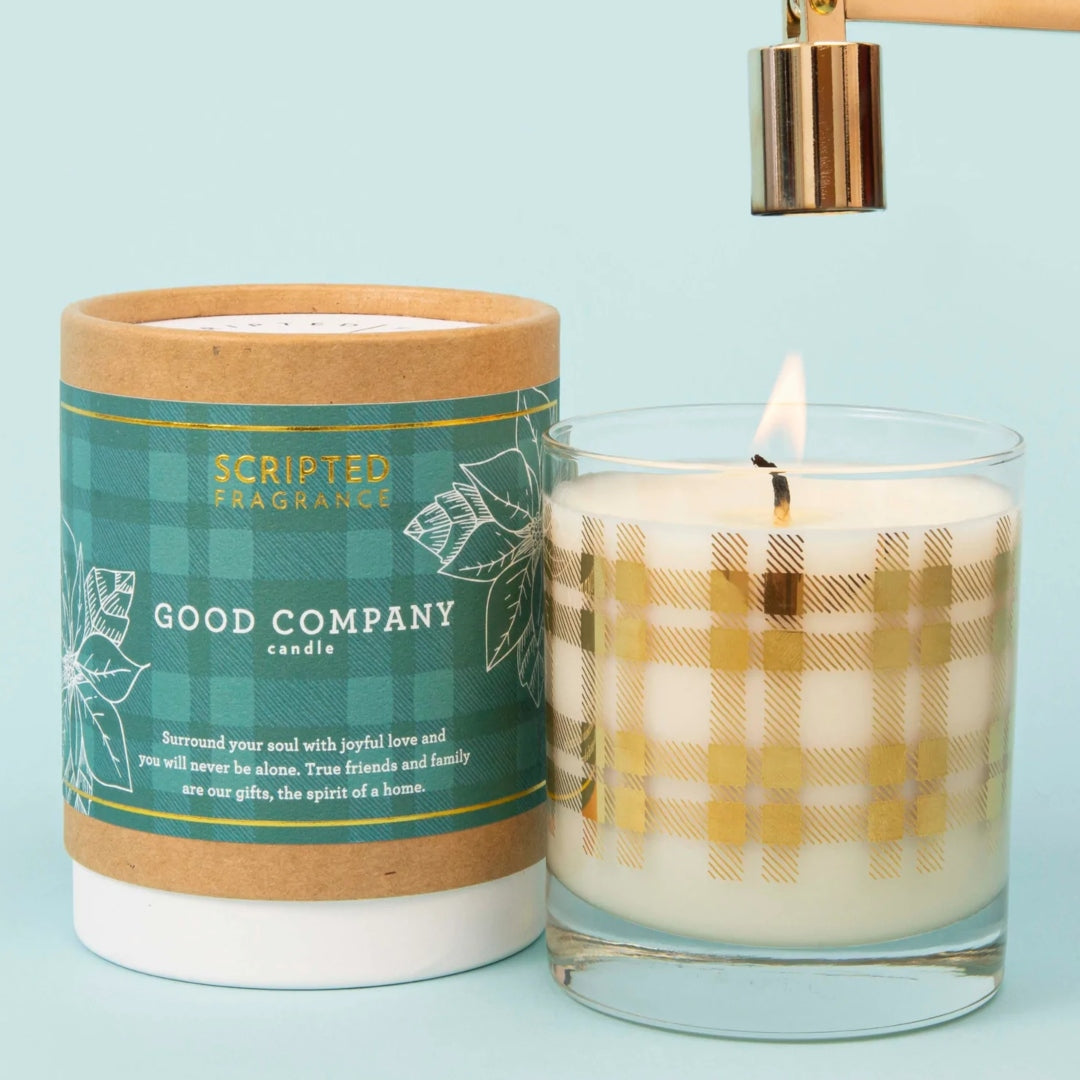 Scripted Fragrance Soy Candle- Good Company