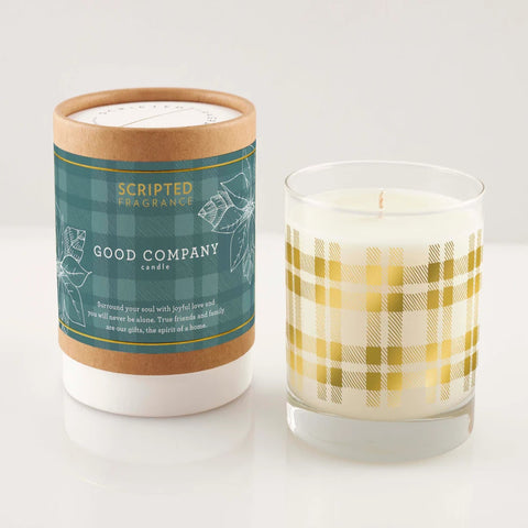 Scripted Fragrance Soy Candle- Good Company