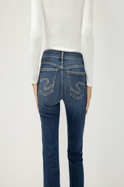 Suki Mid Rise Curvy Fit Bootcut Jeans