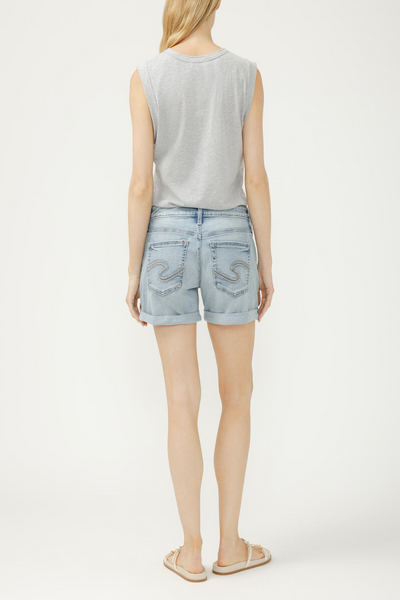 Boyfriend Mid Rise Shorts